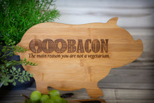 Bacon Lover Pig Shaped Cutting Board
