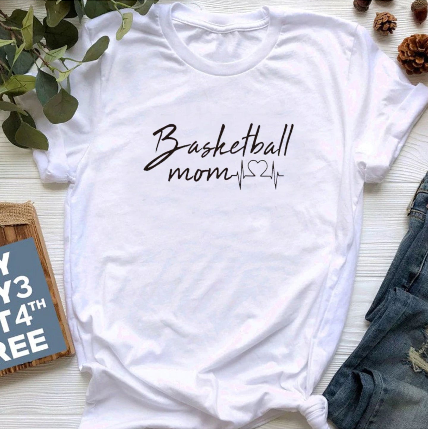 Basketball Mom Tee - Monogram That 