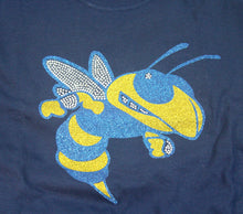 Yellow Jackets/Hornets Rhinestone Unisex Team Tee - Monogram That 